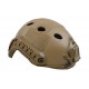 Шлем Umbrella Helmet - High Version - FAST PJ-type Round Hole Tan (WoSport)
